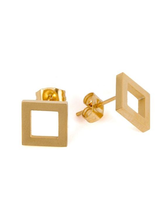 Náušnice Cube Gold