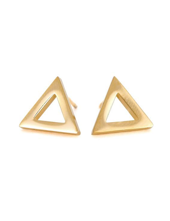 Náušnice Triangle Gold