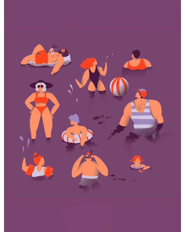 Swimmers backpack