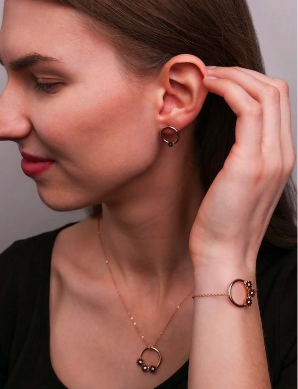 Náramek Rose Gold Dinare