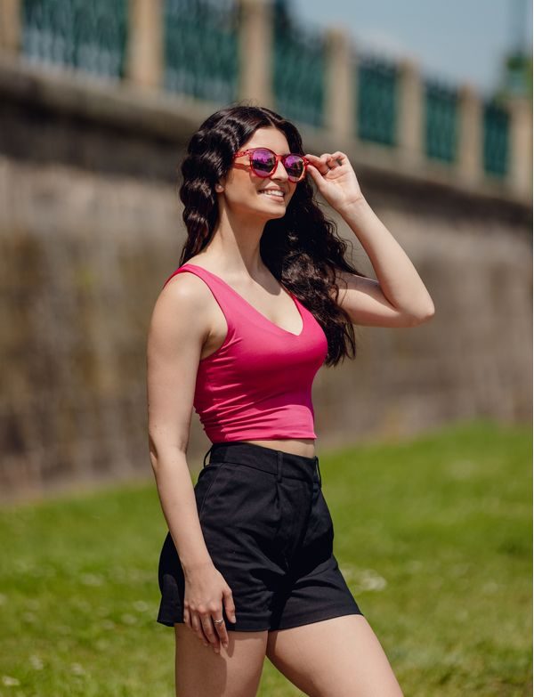 Foxy Dotty Pink