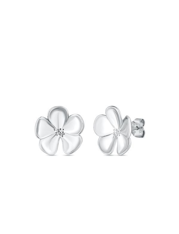 Náušnice Floret Silver