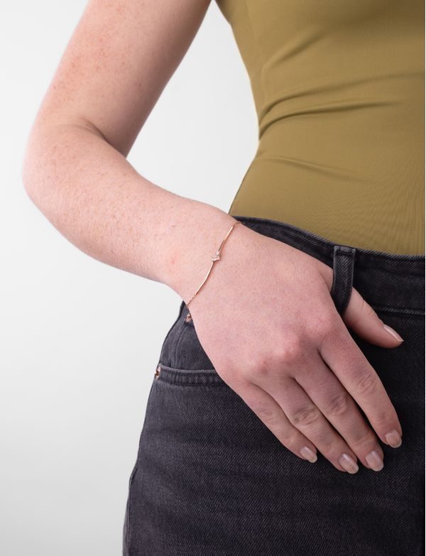 Náramek Biritta Rose Gold