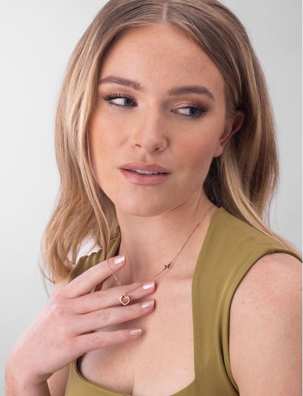Náhrdelník Glimmer Rose Gold
