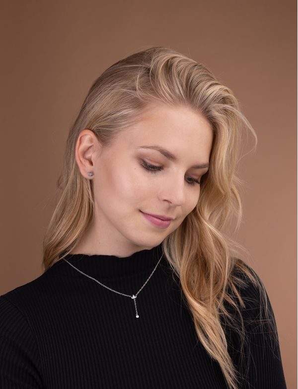 Náhrdelník Krystel Silver