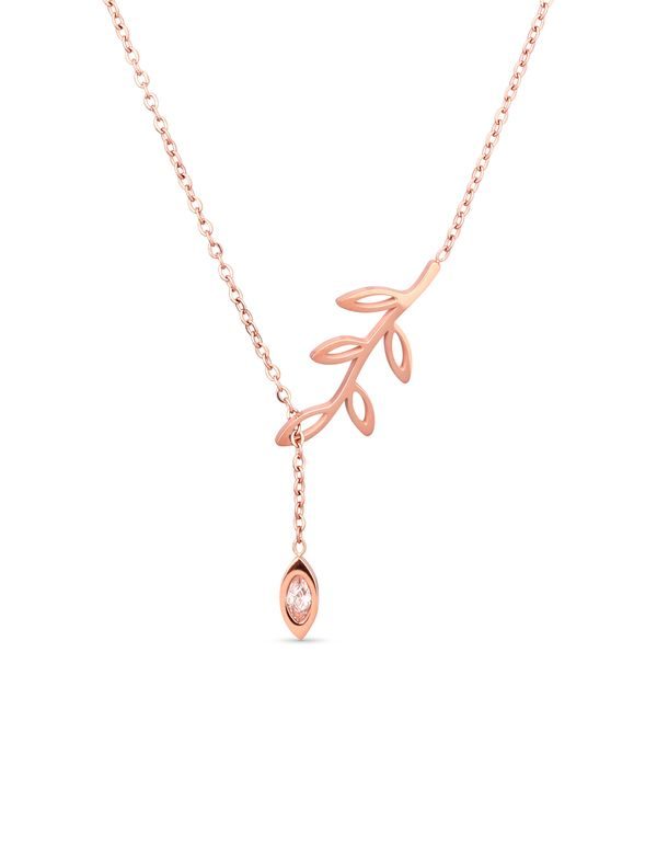 Náhrdelník Fallness Rose Gold