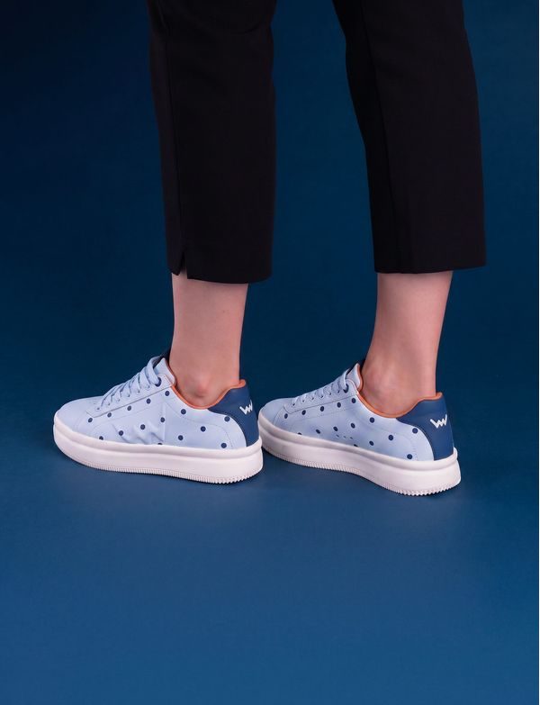 Lucky Dots Dusty Blue