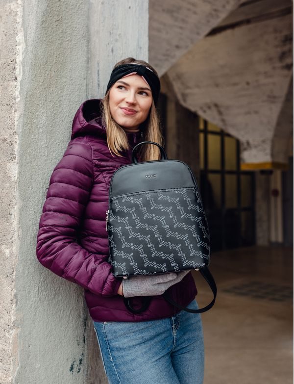 Filipa Monogram Black