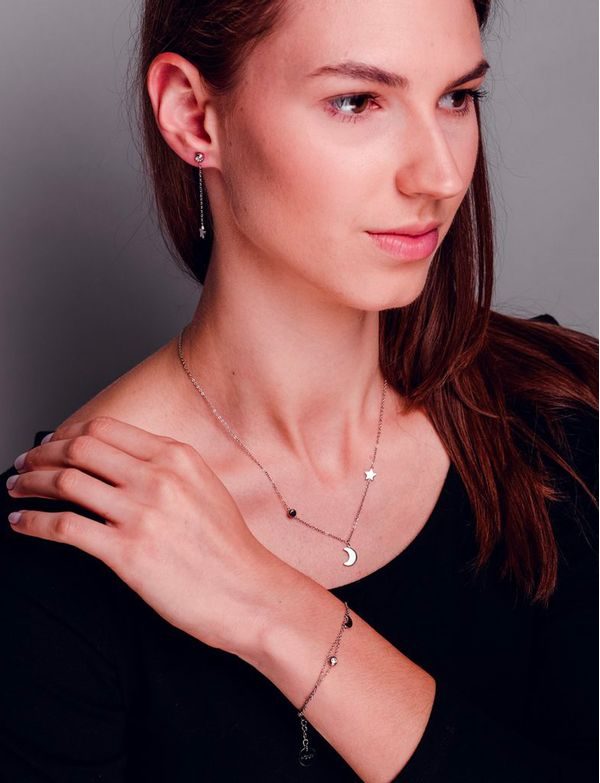 Náušnice Infinity Silver