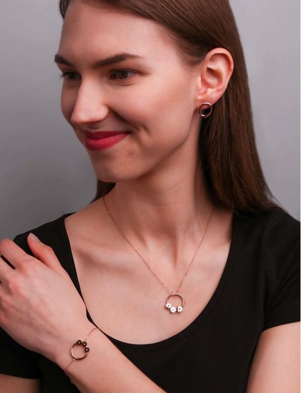 Náhrdelník Rose Gold Dinare
