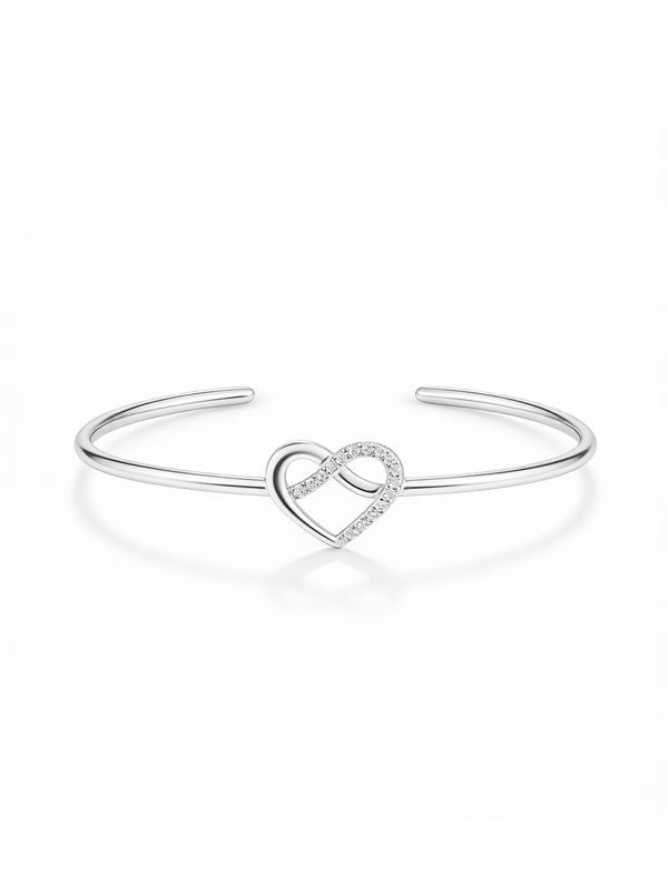 Náramek Annie Heart Silver
