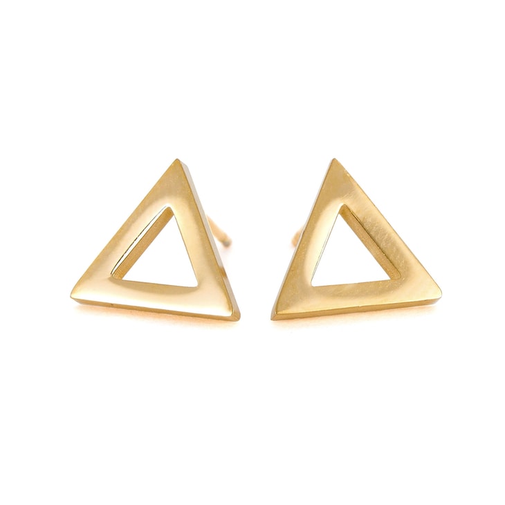 Náušnice Triangle Gold