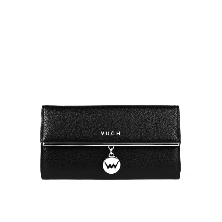 Dámská elegantní černá peněženka na cvok Ashley - Vuch