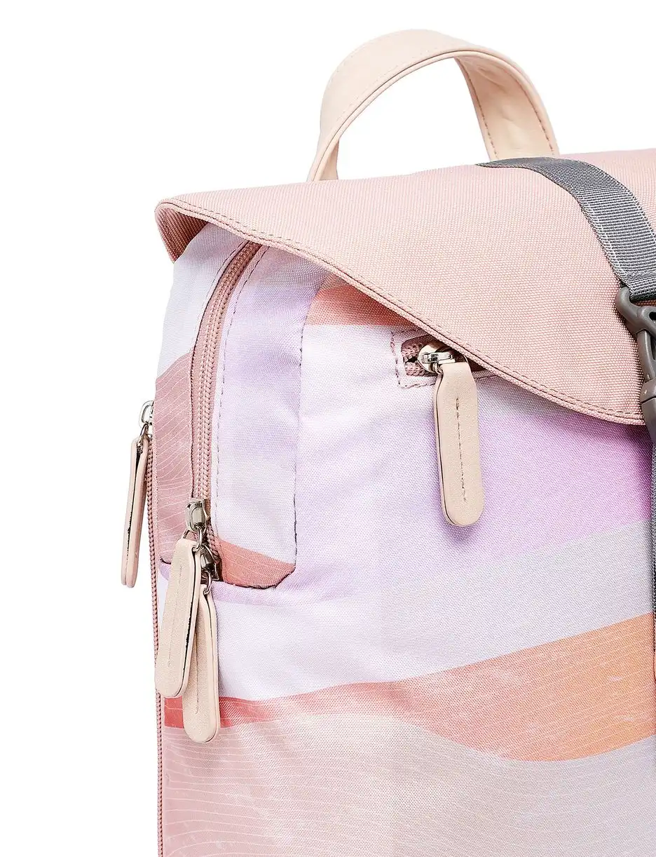 Design batohu VUCH Corbin Waves Pink s potiskem