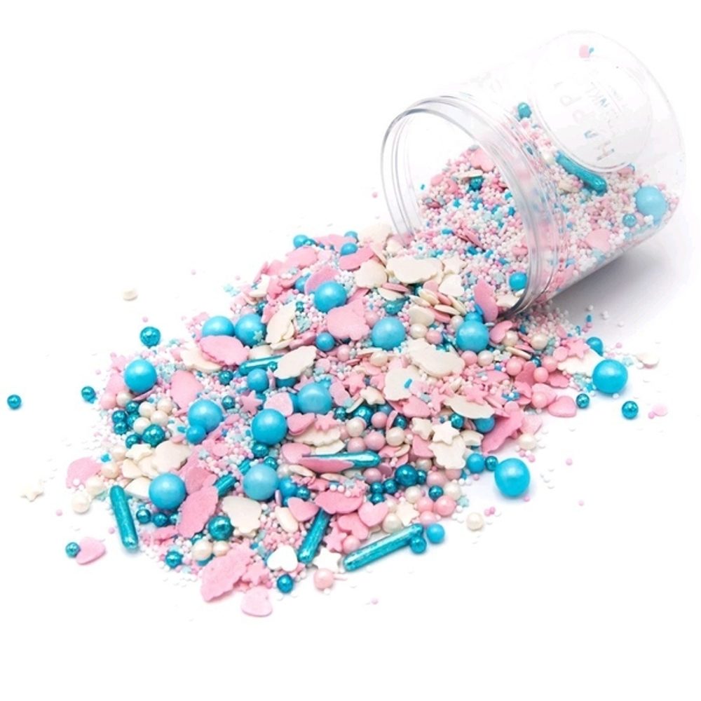 Cukrové zdobení pastelové 90 g - Happy Sprinkles