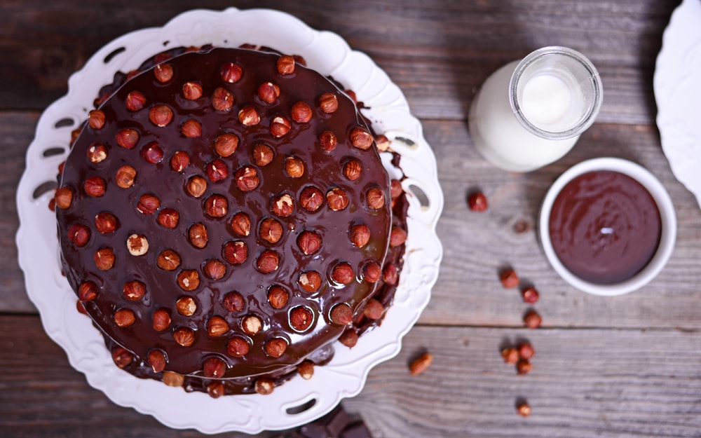 Náplň lískoořechová termostabilní - caravella - 1 kg -