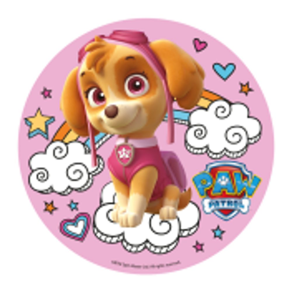 Jedlý papír Paw Patrol - Skye 20cm - Dekora - Dekora
