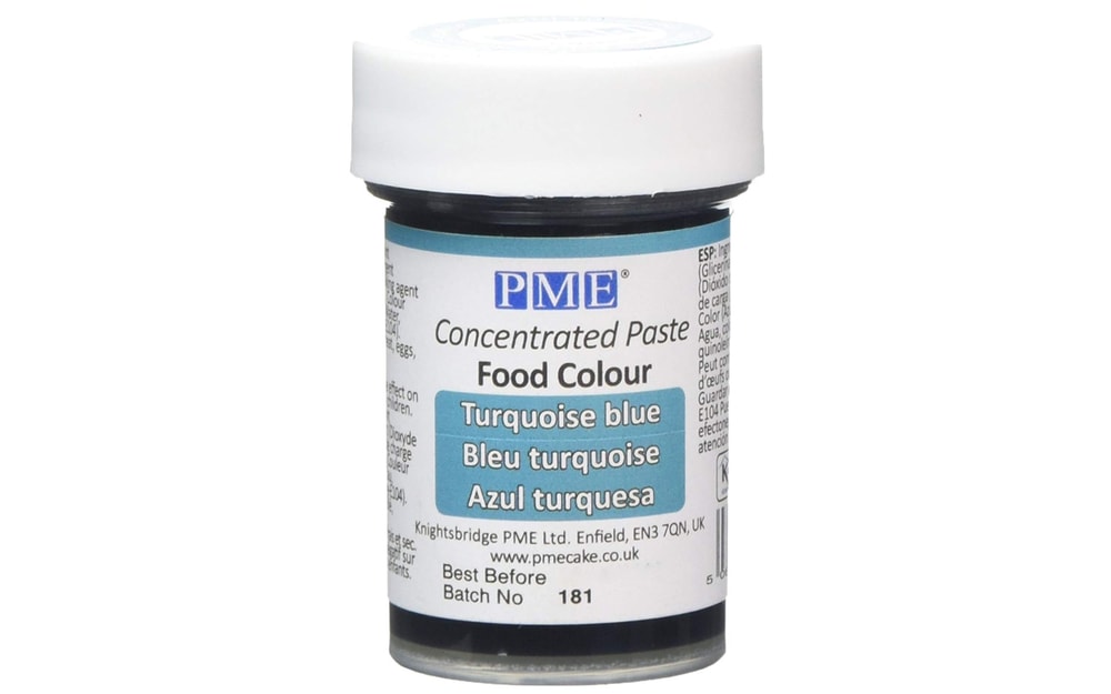 Tyrkysová gelová barva Turquoise Blue - PME