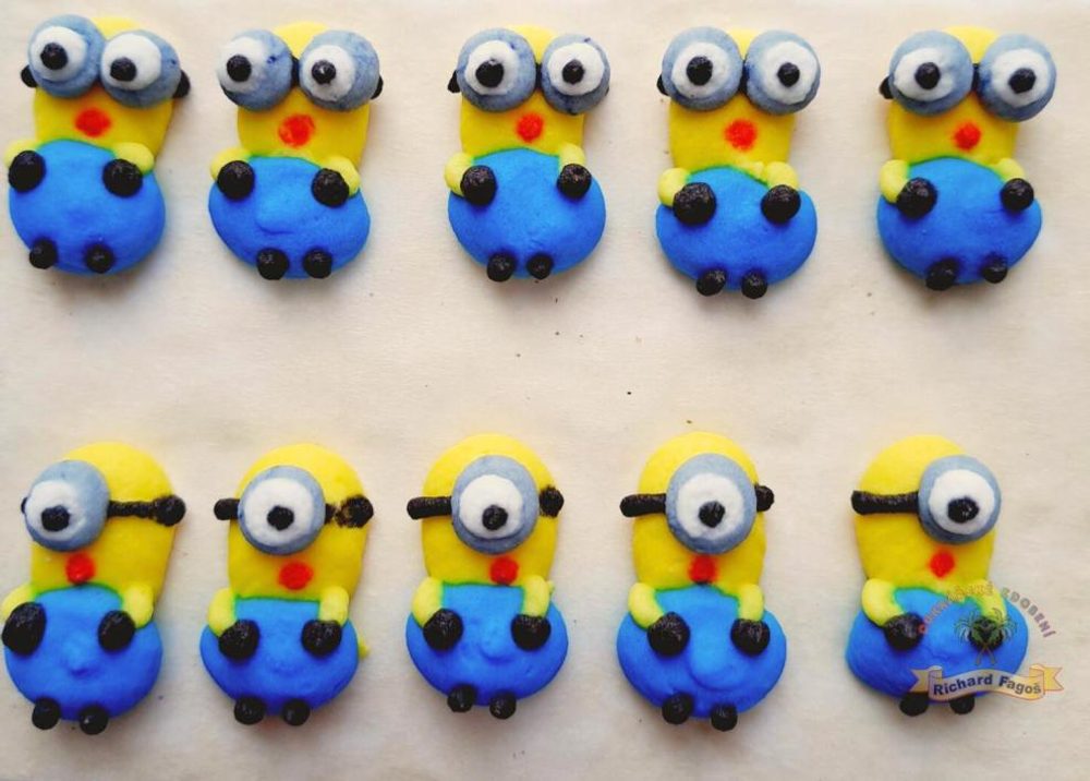 Cukrové dekorace mimoni - Fagoš