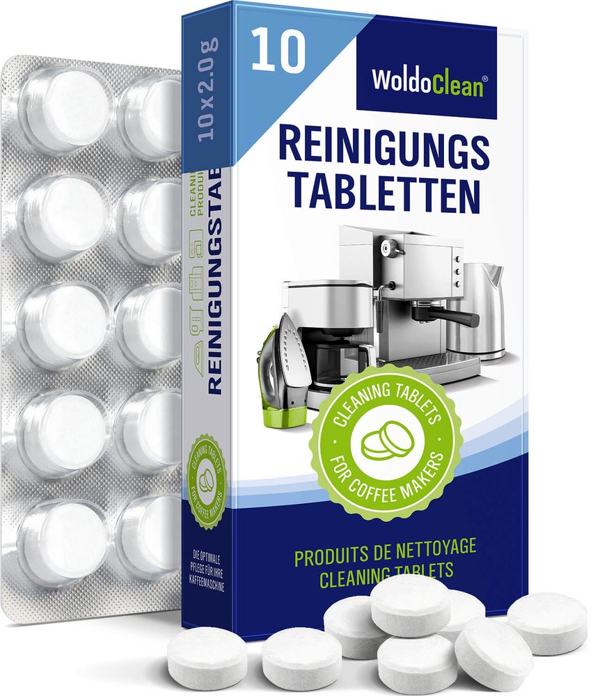 Čistící tablety do kávovaru - alternativa 10 ks - WoldoClean®