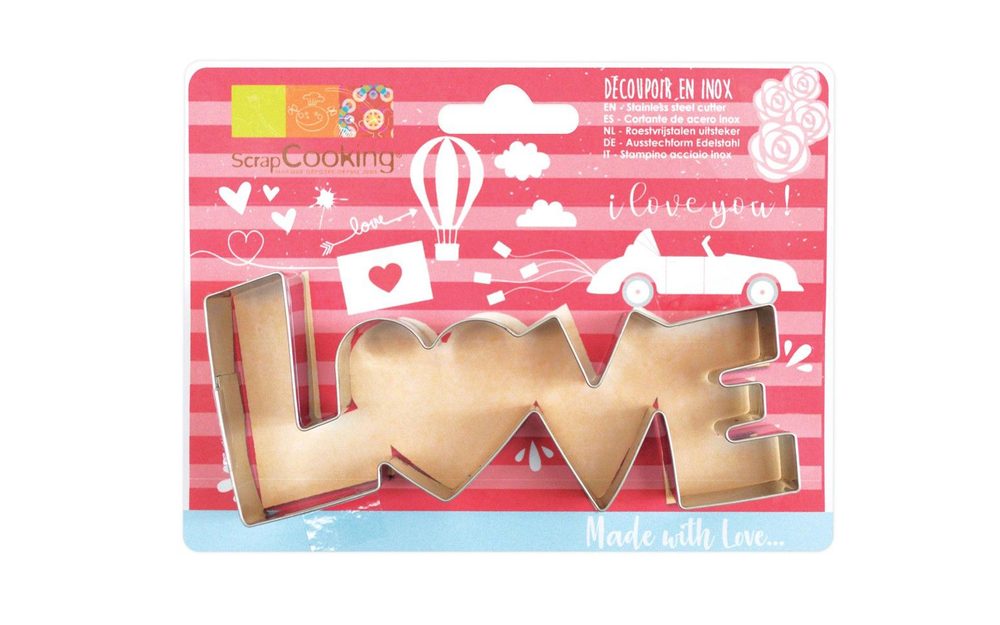 Obrázok Vykrajovačka LOVE 13 cm - Scrapcooking