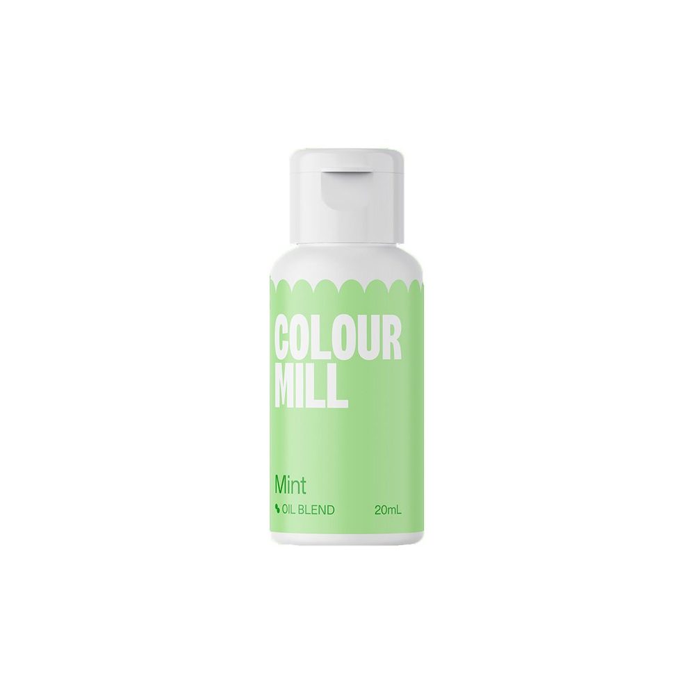 Gelová barva Mill Oil Blend Mint 20 ml - Colour Mill