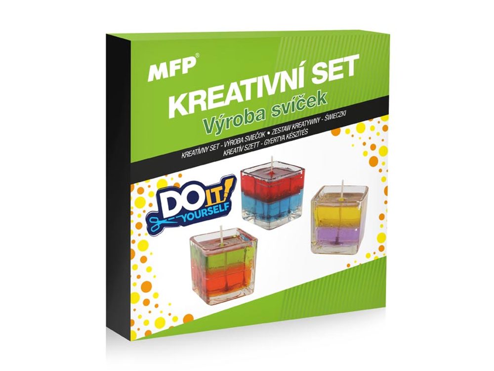 DIY Kreativní set na výrobu svíček doma - MFP Paper