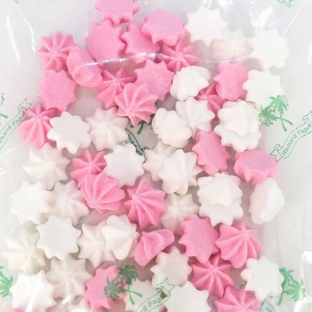 Pucky pusinky bílo-růžové - Fagoš