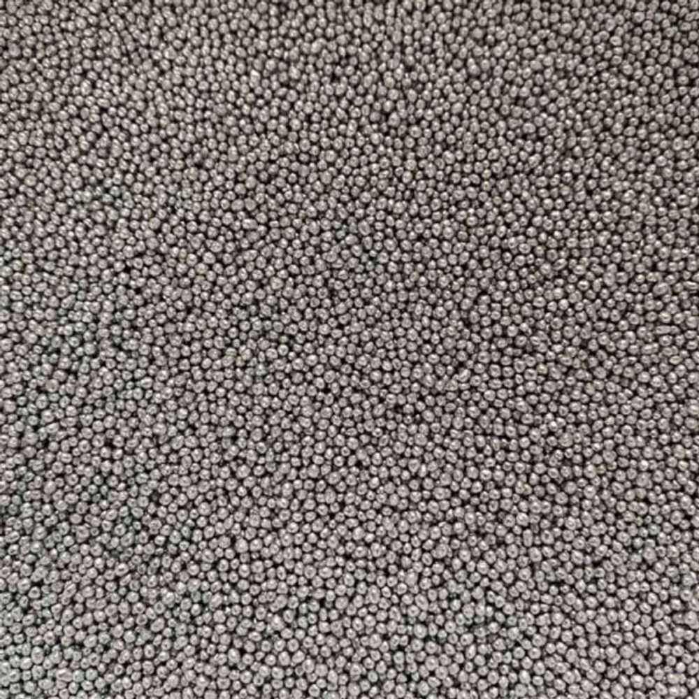 Cukrové zdobení – stříbrný máček 50g - K-Decor