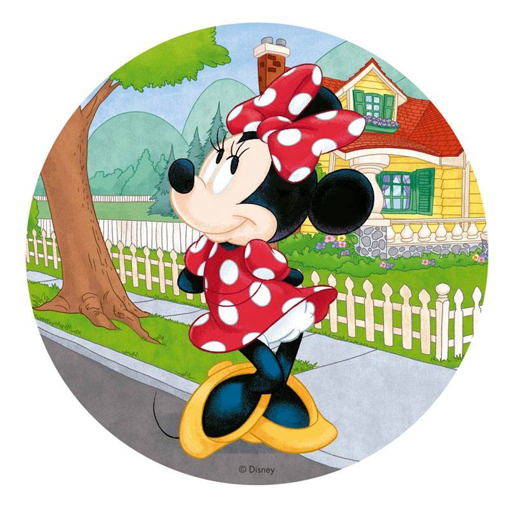 Jedlý papír roztomilá Minnie 20 cm - Dekora