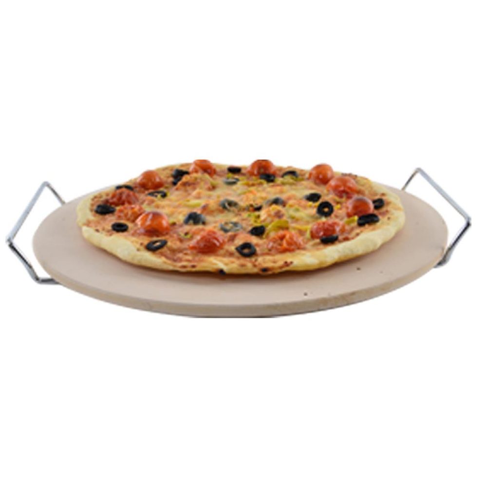 Obrázok Pizza set - kameninový podnos + kráječ - Orion CZ