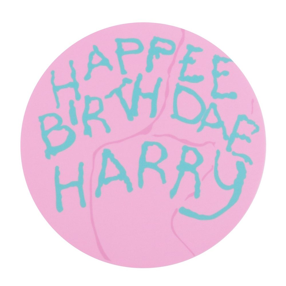 Harry Potter "Happee Birthdae" Hagrid jedlý cukrový list na dort - 20 cm - PME