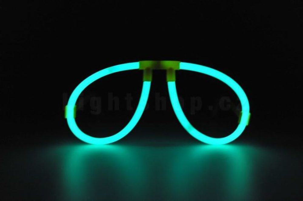 Svítící brýle 1 ks červené, zelené, modré,oranžové,růžové - LIGHT