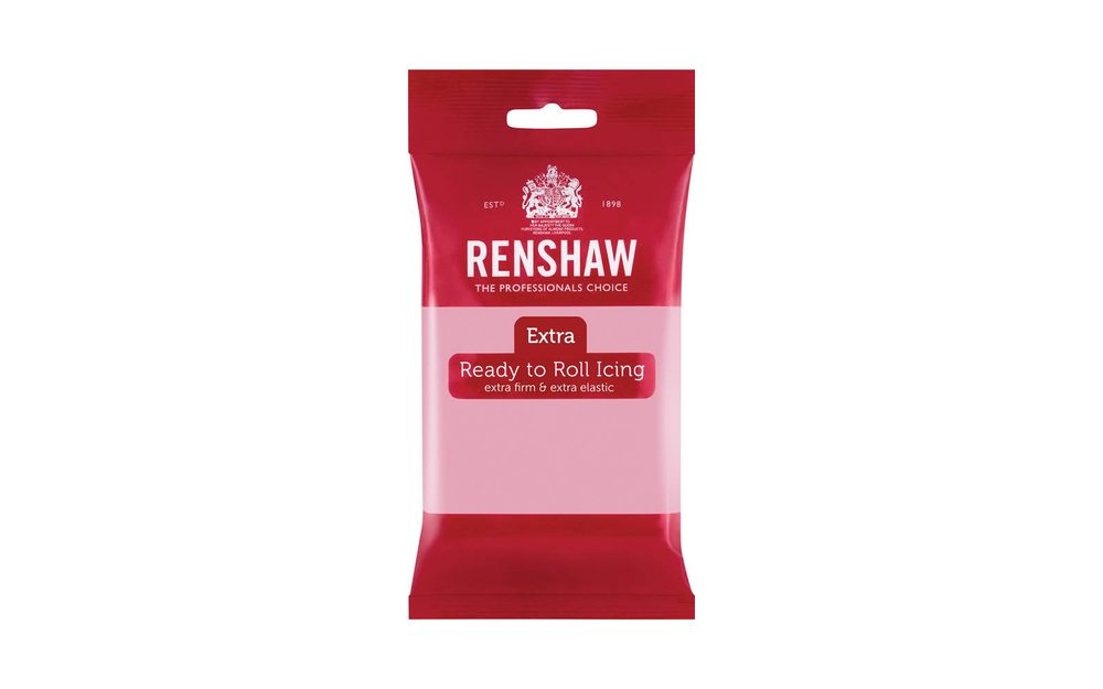 Růžová potahovací hmota - rolovaný fondán Pink - 250 g - Renshaw