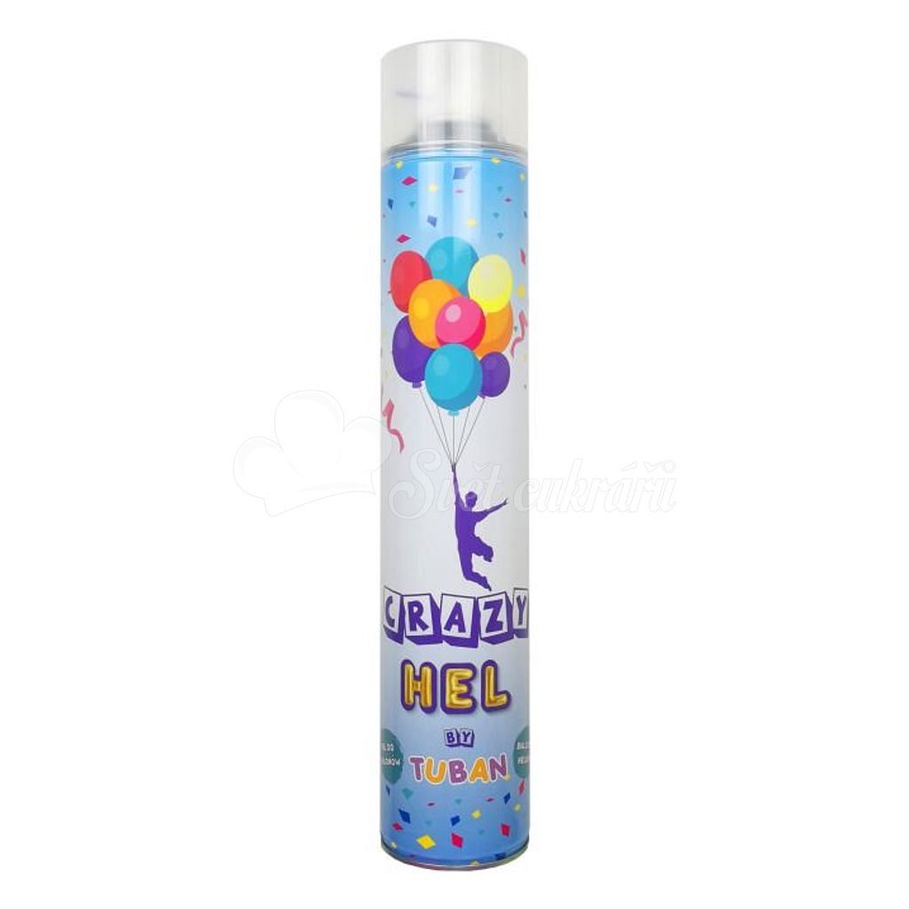 World of Confectioners - Helium spray for balloon (EU country of origin) -  BTC - Helium on balloons - Celebrations and parties