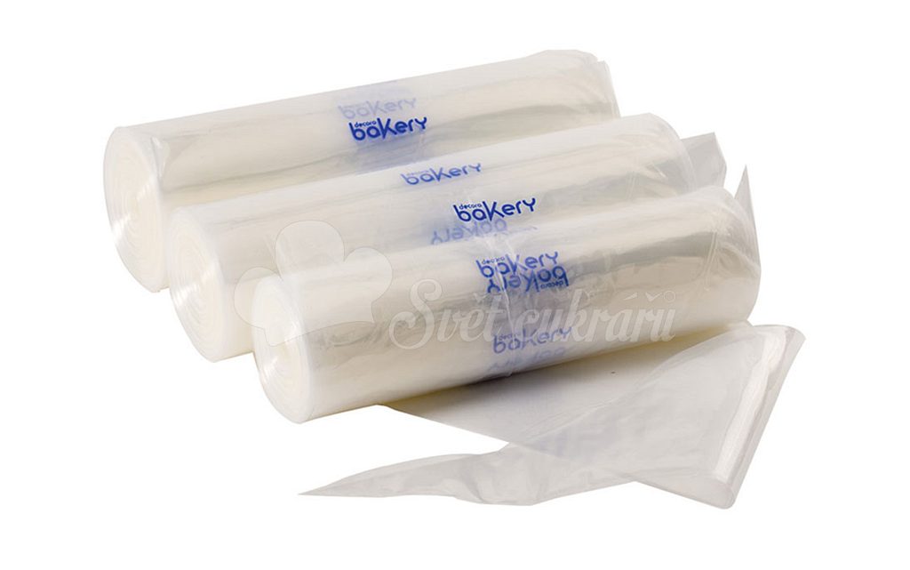Svet cukrárov - Jednorazové plastové vrecká na zdobenie 53 cm - Decora -  Trezírovacie sáčky a zdobičky - Pomôcky na zdobenie, Cukrárske potreby