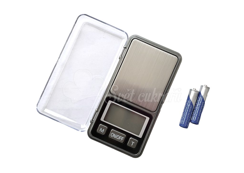 Digitální kapesní váha 0.01 - 200 g + baterie - Smart Cook - Váhy - Na  pečení - Svět cukrářů