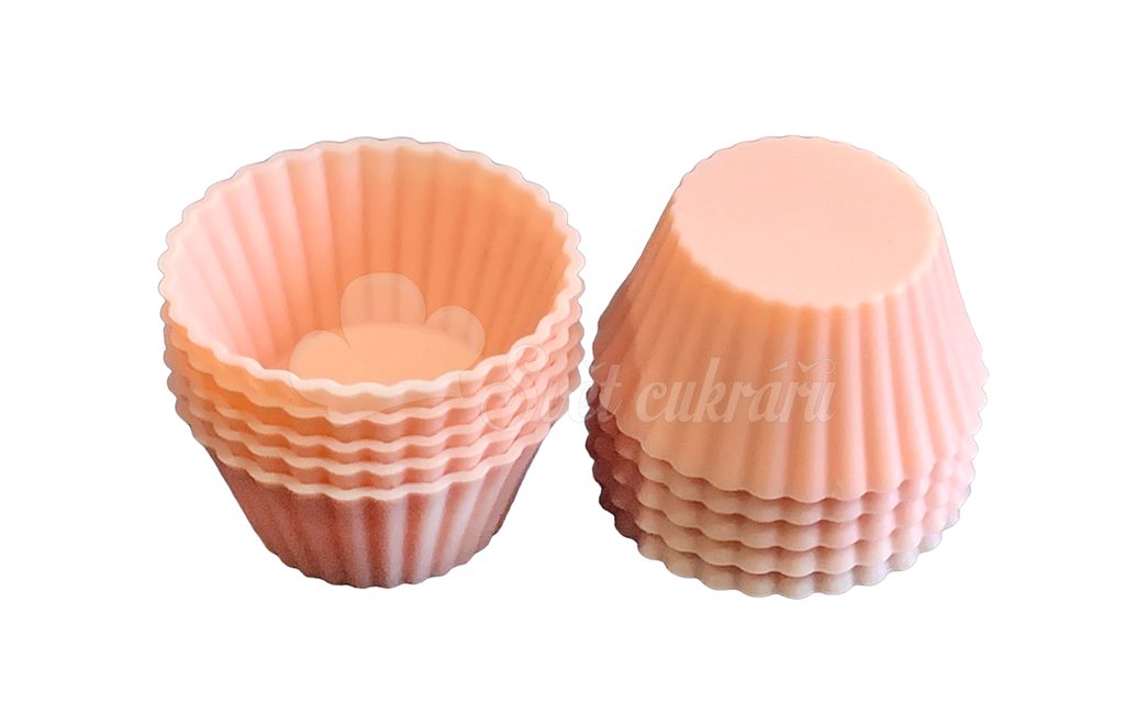 World of Confectioners - Silicone mini cups 3,5 cm - 10 pcs - Silicone  cupcakes for muffins - Baking cupcakes, For muffins and cupcakes, For baking