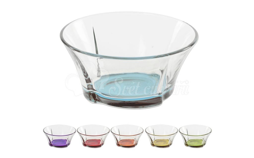 Skleněná miska Truva - barevná - průměr 12 cm - ORION - Zákuskové pohárky -  Na stůl - Svět cukrářů