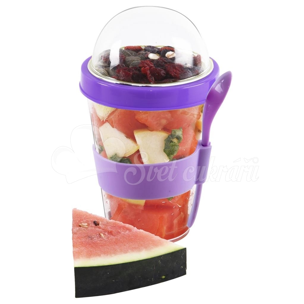 Műanyag joghurt pohár fedéllel átmérője 8,5 cm - ORION - Műanyag dobozok és  dózisok - Ételek tárolása, Konyhai eszközök - Cukrász világ