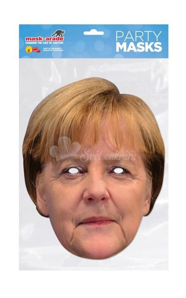 World of Confectioners - Angela Merkel - Celebrity Mask - MASKARADE - Funny  toys, accessories - Celebrations and parties