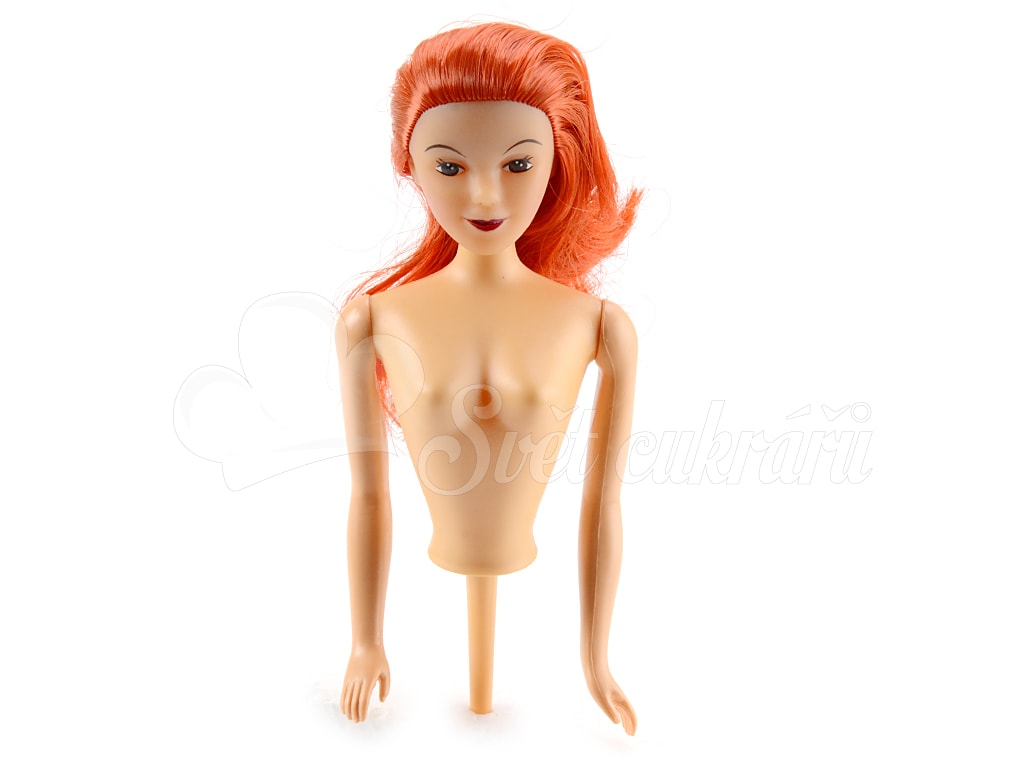 Zapichovacia bábika Barbie - Ryšavka - PME - Ľudské telo - Modelovacie  pomôcky, Cukrárske potreby - Svet cukrárov