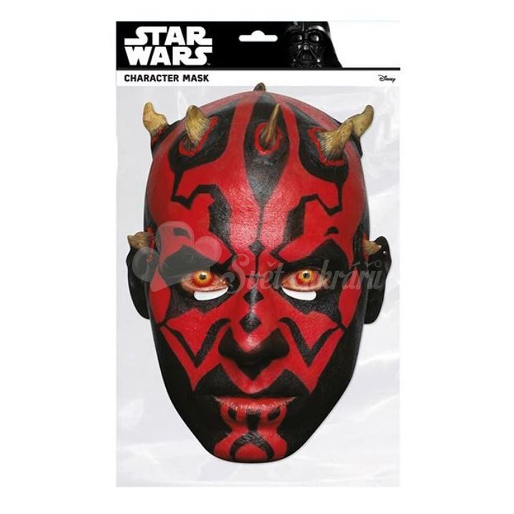 World of Confectioners - Celebrity Mask - Star Wars - Darth Maul -  MASKARADE - Celebrations and parties