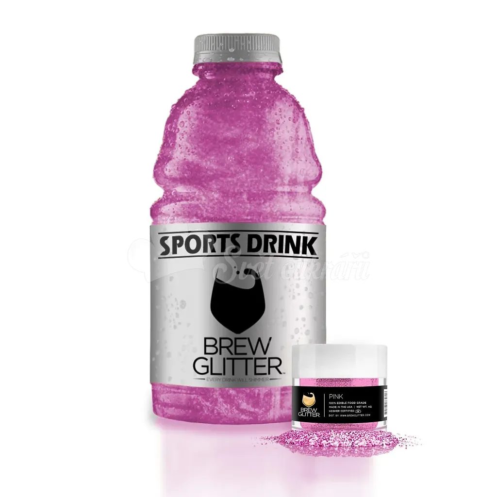 Ehető csillogás italokhoz - rózsaszín - Pink Brew Glitter® - 4 g - Brew  Glitter - Italok csillogása - Étel festékek és színek, Alapanyagok -  Cukrász világ