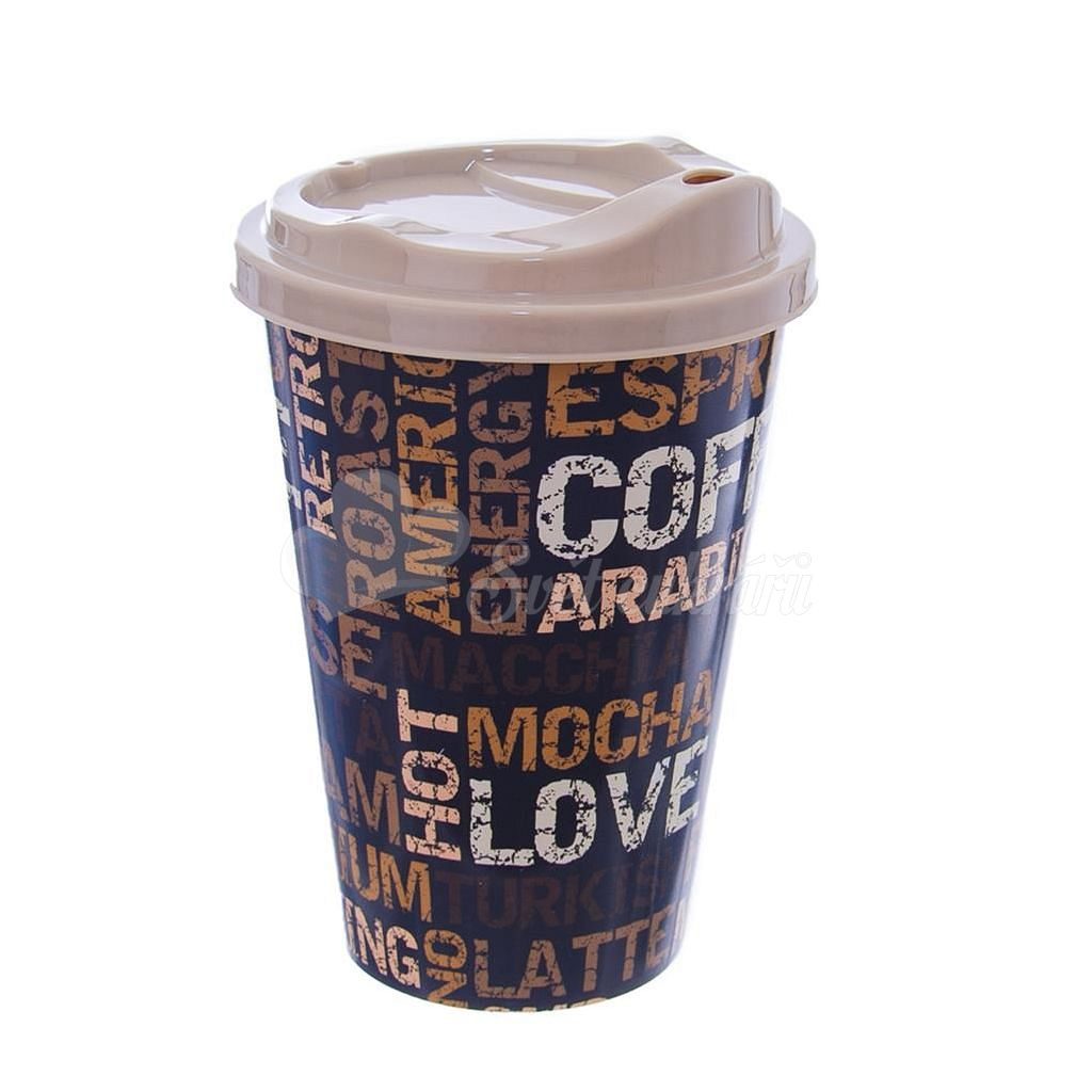 Svet cukrárov - Plastový pohár s vekom COFFEE 0,45 l - ORION - Hrnčeky a  poháre - Dekorácie a stolovanie