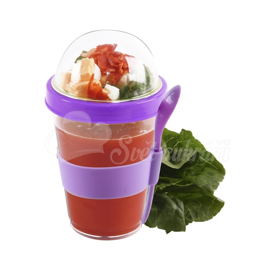 Műanyag joghurt pohár fedéllel átmérője 8,5 cm - ORION - Műanyag dobozok és  dózisok - Ételek tárolása, Konyhai eszközök - Cukrász világ