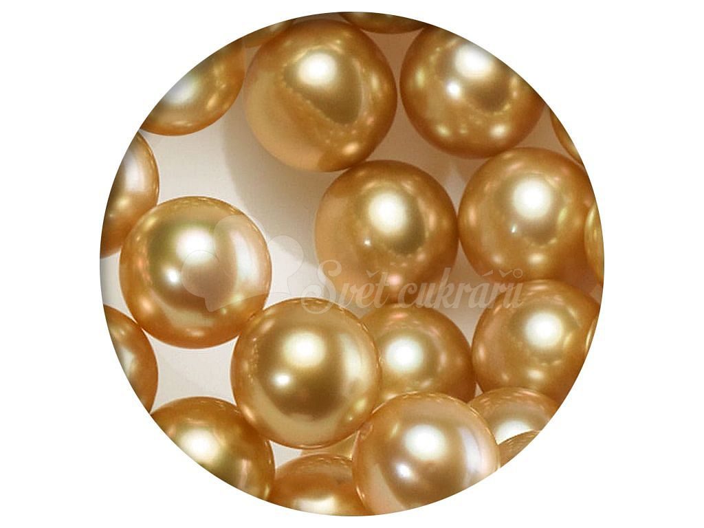Aranycsokoládé gyöngyök 14 mm - 312 db - Csokis dekoráció - Ehető  dekoráció, Alapanyagok - Cukrász világ