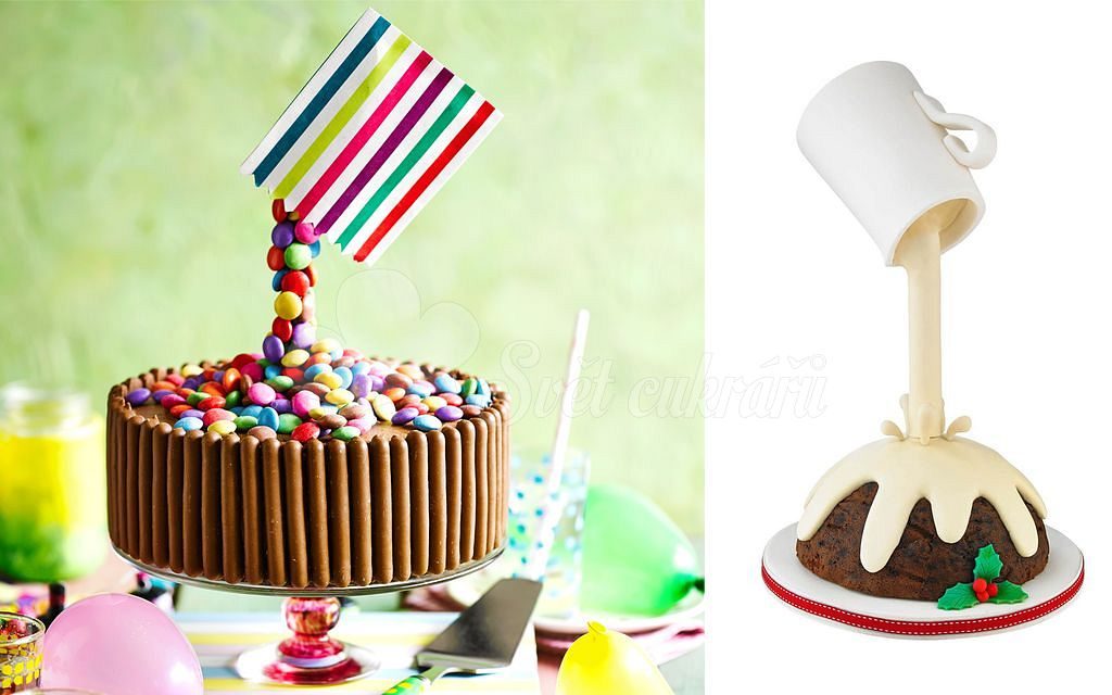 Sada na antigravitační dort - Separace a výztuhy dortů - Dortové podložky,  stojany, pásky, Cukrářské potřeby - Svět cukrářů