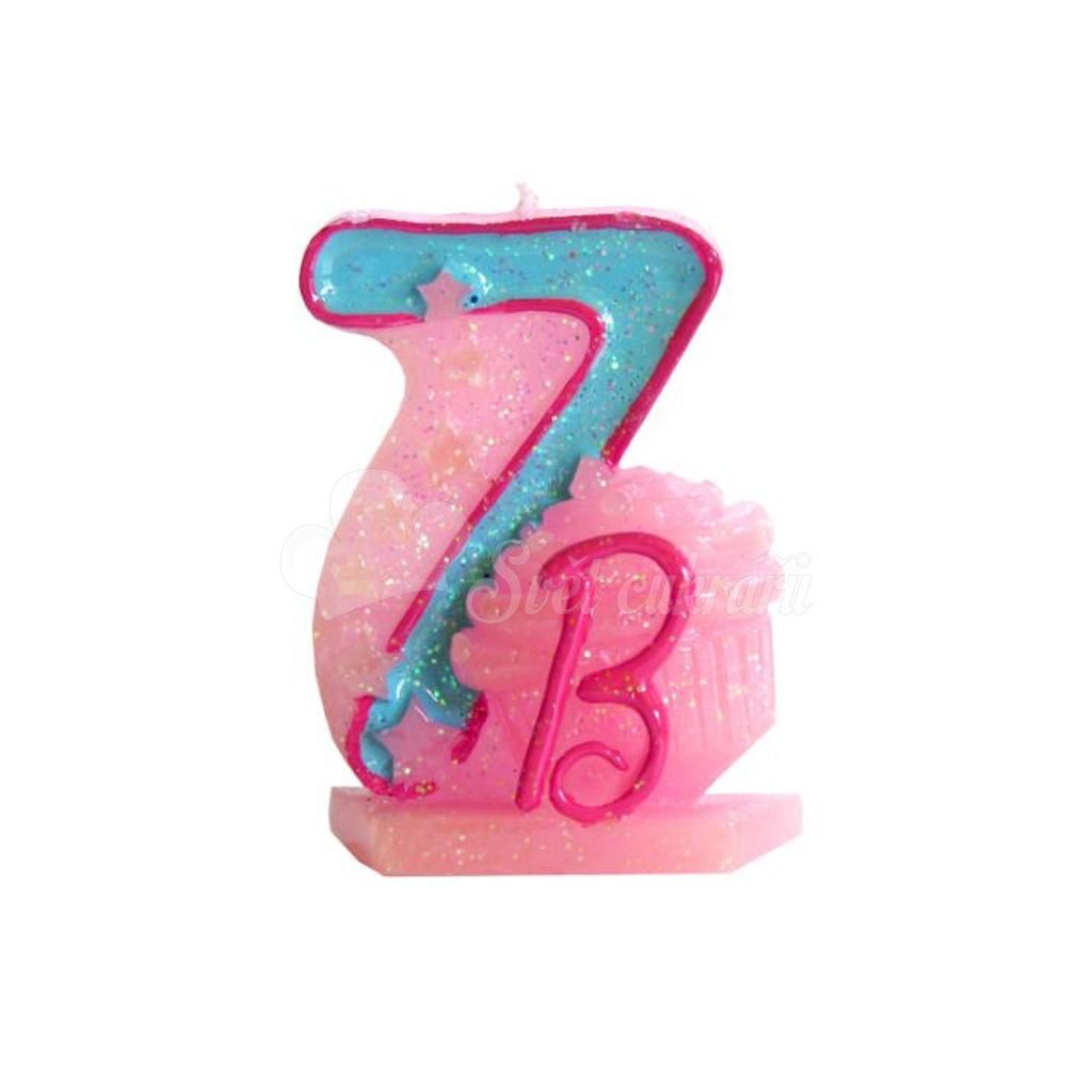 Születésnapi gyertya Barbie 7. szám - Arpex - Torta gyertyák, születésnapi  gyertyák - Torta figurák és díszek, Cukrászati eszközök - Cukrász világ