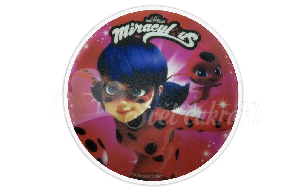 World of Confectioners - Edible paper - Miraculous - Magic Ladybug and  Black Cat - 1 pc - Modecor - Edible paper - Edible decoration, Raw materials